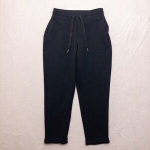 Spanx AirEssentials Tapered Sweatpants Womens Size Small Black Joggers